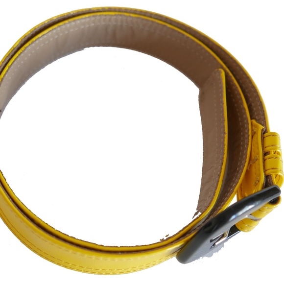 YVES SAINT LAURENT Belt in YELLOW! main image 4